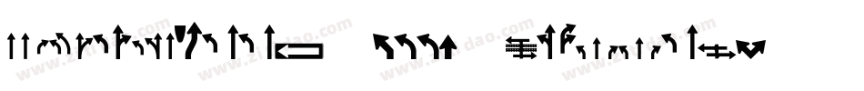 Roadgeek 2005 Mittel字体转换